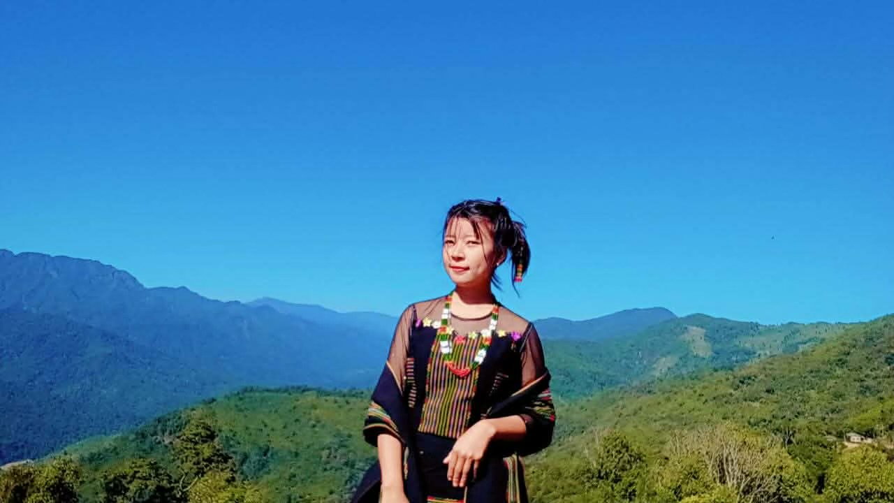 Khongso mountain portrait